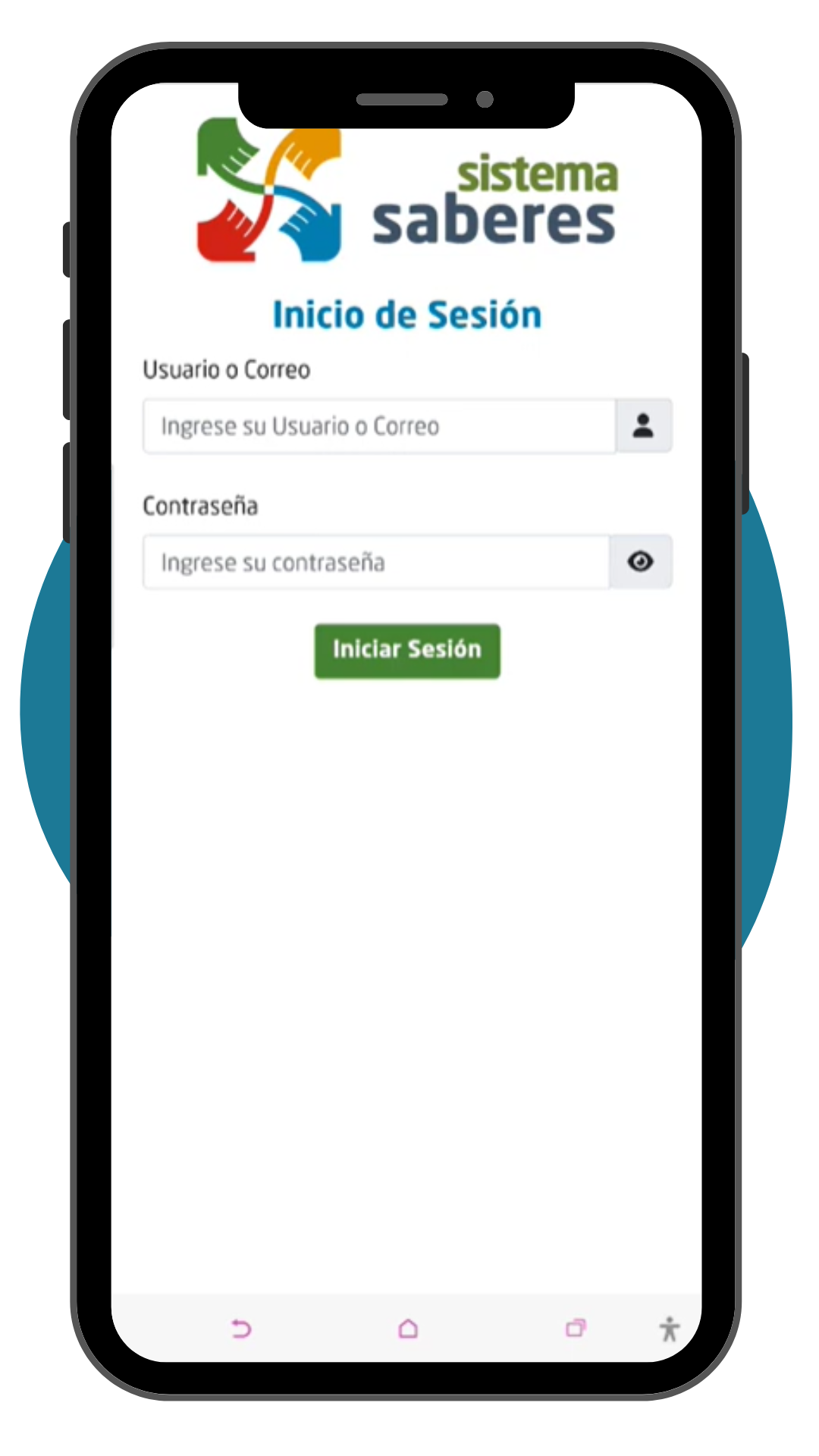 APP MÓVIL SABERES